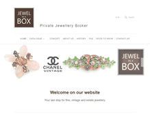 Tablet Screenshot of jewelinabox.be